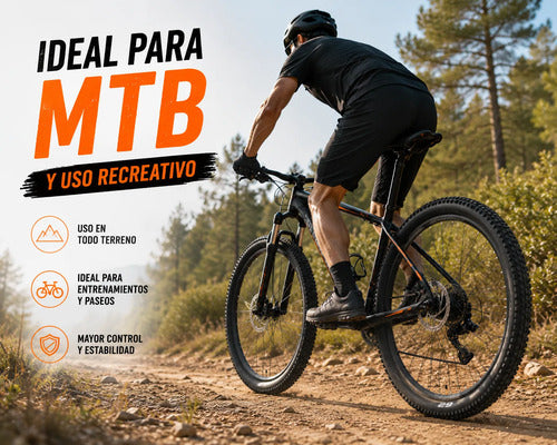 Pack X2 Cubiertas Bicicleta Rodado 29 29x2.125 Mtb Negro