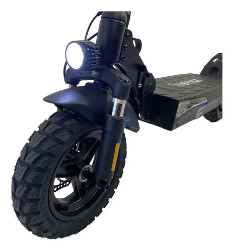 Scooter Eléctrico Mistyle Me800 Con 800w, Plegable Y Control Por App Negro