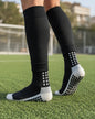Combo Media Sin Pie + Antideslizante Fútbol Adulto Mmsports Negro M