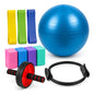 Kit Fitness Completo Bandas Rueda Ab Pelota Yoga Aro Pilates Surtido