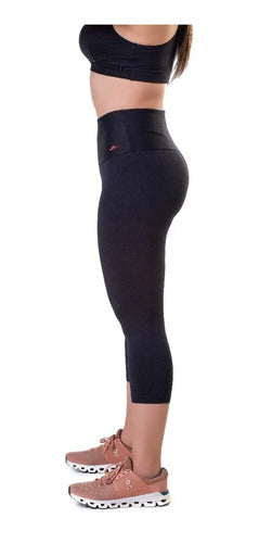 Calza Suplex 3/4 Elite Brasil Con Filtro Uv +50 Faja Alta
