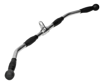 Barra Romana Para Aparatos 4,5 Kg Bíceps Y Tríceps Gym Plateado