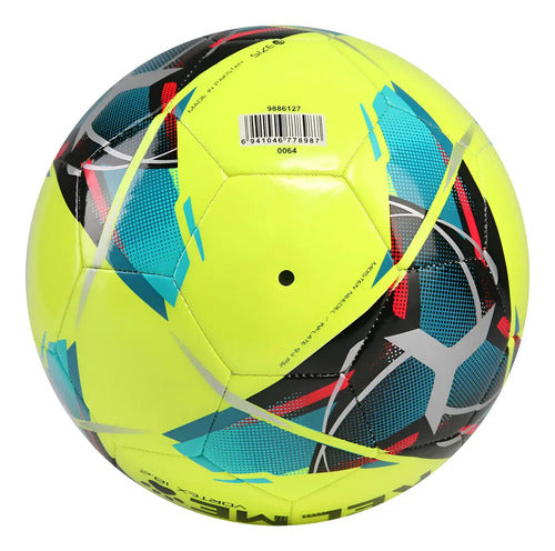 Pelota De Fútbol Kelme N-3 Niño Vortex Color Amarillo