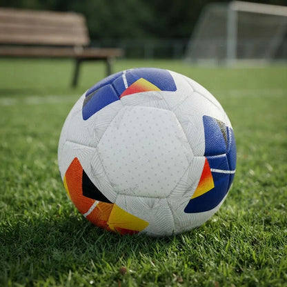 Pelota Fútbol Kx Strike Thermosellada Oficial N°5 Mmsports Blanco/naranja/azul