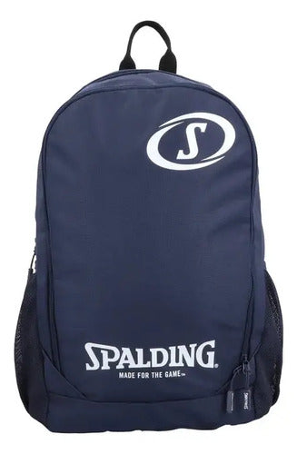 Mochila Deportiva Spalding Azul Liso