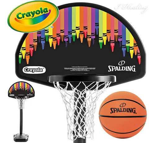 Tablero Recreativo Para Niño Spalding Crayola