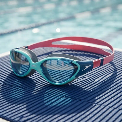 Lentes Natación Speedo Biofuse 2.0 Dama Mmsports Verde/rosa