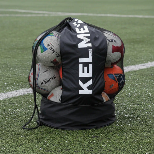 Bolsa Para Pelotas Kelme 9886019 Negro Con Logo Mmsports Negro Con Logo