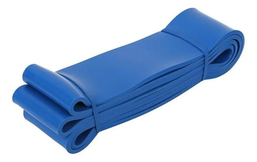 Banda Elástica Superbanda 64mm X 4.5 X 2080 27-79 Kg - Rhino Azul