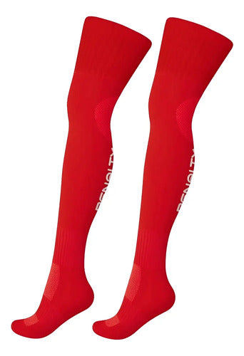 Calcetines Matis 8 Viii Para Adultos, Entrenamiento De Fútbol, Color Rojo, Talla 39-44