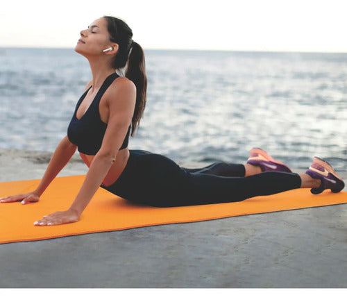 Colchoneta Mat Yoga Eco Friendly 180x60cm 6mm Rhino