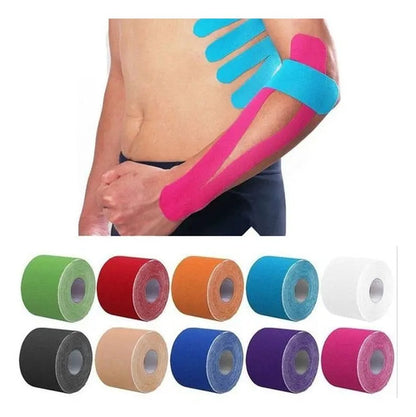 Cintas Kinesiologicas Linea Pro Neuromuscular Varios Colores Azul