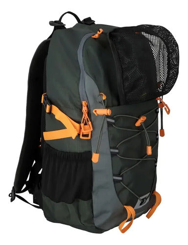 Mochila Spalding Outdoor Deportes Camp Impermeable Mmsports Verde Liso