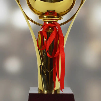 Copa Trofeo Balon De Oro 37cm Premios Deportes Varios Dorado