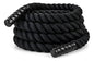 Cuerda Soga Crossfit 9mts X3.8cm Entrenamiento Funcional Negro