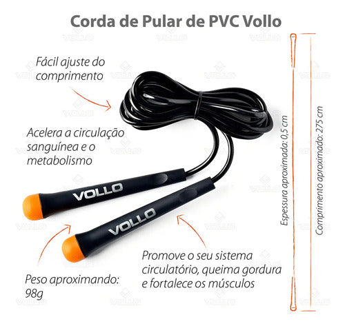 Entrenamiento Profesional Para Saltar Con Cuerda De Pvc Para Crossfit En Casa | Vollo Sports