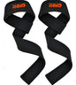 Strap Correa De Levantamiento Agrarre Para Barra Color Negro