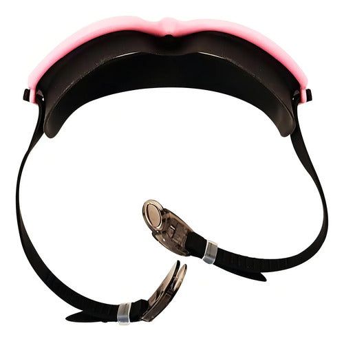 Antiparras Lente Mascara Natacion Hydro Mask Antifog Entrenamiento Pileta Adulto Color Rosa/negro