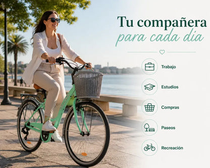 Bicicleta Adultos Knex Sport Holland Rodado 28 Mmsports Verde M