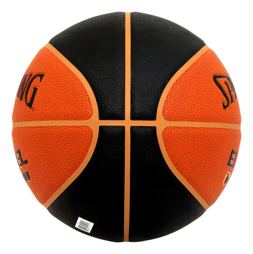 Pelota Basketball Spalding Tf500 N°7 Cuero Color Naranja Naranja