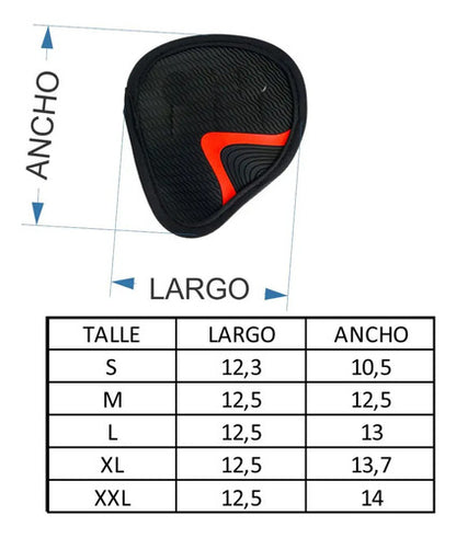 Guantillas Gimnasio Protector Manos Tipo Guante Rhino