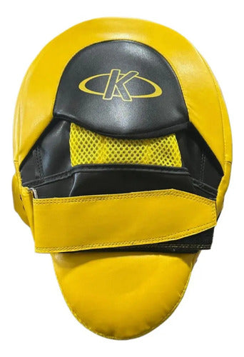 Palmeta De Boxeo Foco De Gel K'nex Amarillo