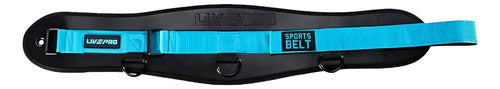 Cinturón De Tracción Cuero Pu - Livepro Negro