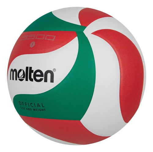 Balon Volleyball Voleibol Molten 3500 Tricolor #5 Verde/rojo/blanco