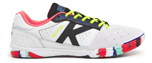 Calzado Futsal Kelme Elite White/black Mmsports