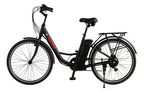 Bicicleta Electrica Bici Modelo Madrid Rodado 26x1.95 250w Negro M