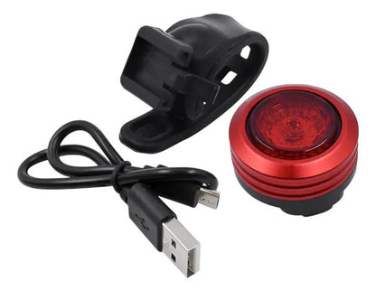 Luz Trasera Qh-z09 5 Posiciones Negro Negro