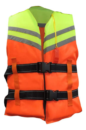 Chaleco Salvavidas Niño (hasta 30kgs) Naranja Único