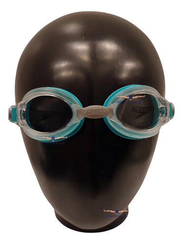 Lentes Speedo Jet De Agua Natación Piscina Playa Color Verde/transparente (408)