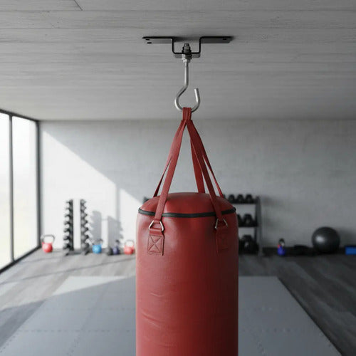 Gancho Giratorio Techo Reforzado Para Bolsa De Boxeo Negro