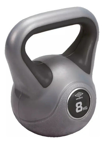 Pesa Rusa Negra De 8kg - Compacta Y Versátill Umbro Negro