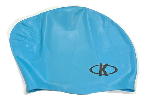 Set X2 Gorras De Natación De Silicona +tapones Para Oídos Surtido Lisa Único