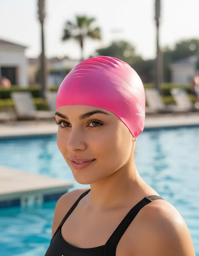 Gorra De Natación Speedo Para Pelo Largo