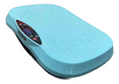 Plataforma Vibratoria Con Control Ejercicio Entrenamiento Celeste