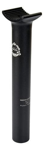 Tubo De Asiento Pivotal - Sumart Negro 20 Cm 2.72 Cm