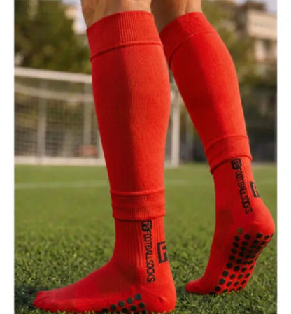 Combo Fs Medias Antideslizantes + Medias Sin Pie + Venda M&m Rojo