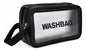 Neceser Piscina Natación Washbag Organizador Con Cierre Negro Lisa