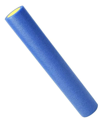 Rolo Para Pilates Yoga Gym Masaje Foam Roller 90cm Livepro Azul
