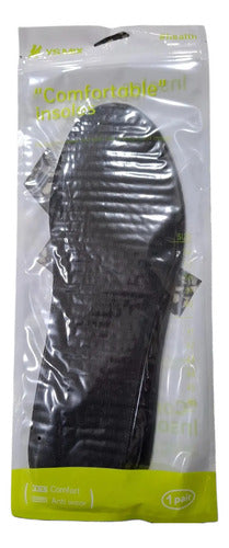 Plantilla Silicona Ortopédica Antideslizante 41-45 41-45 Negro