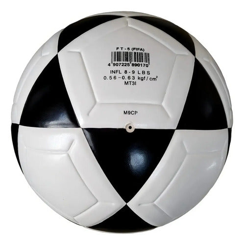Pelota De Fútbol Mikasa Ft-5bky Nº 5 Color Blanco Y Negro Blanco/negro