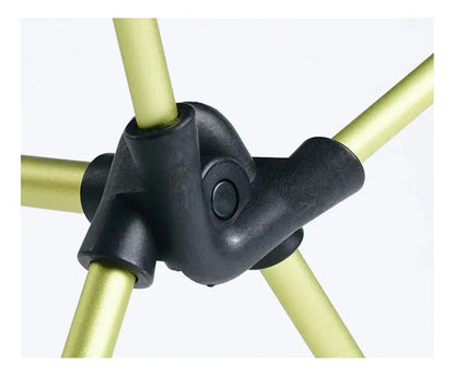 Silla De Camping Plegable De Aluminio Hawapi Atacama 125 Kg Preto/verde Limão