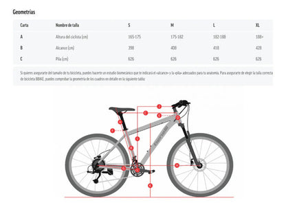 Bicicleta Benelli M23 1.0 Pro Al 29