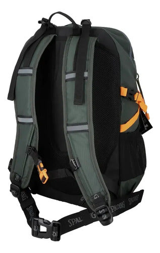 Mochila Spalding Outdoor Deportes Camp Impermeable Mmsports Verde Liso