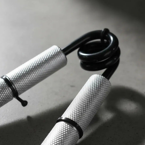 Hand Grip Ejercitador De Mano Y Antebrazo 200lb - Livepro Color Plateado