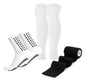 Combo Medias Antideslizantes + Medias Sin Pie + Venda M&m Unico (38 Al 44)