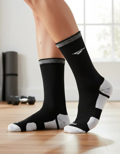 Medias Deportivas Penalty Con Reflectivo Para Running